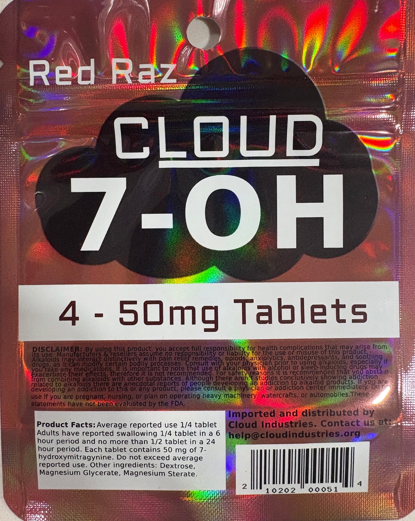 (While supplies last) 7 OH Tablets