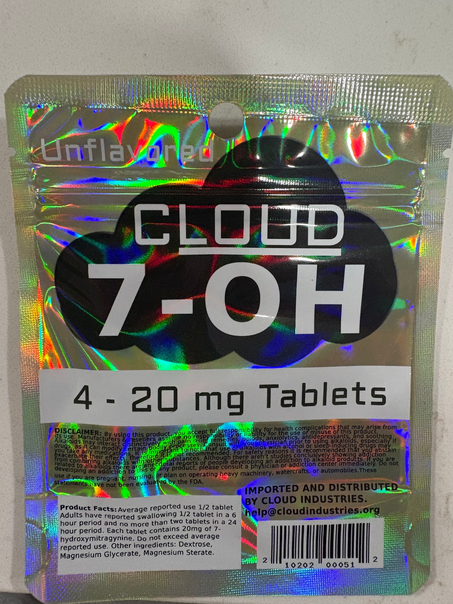 (While supplies last) 7 OH Tablets