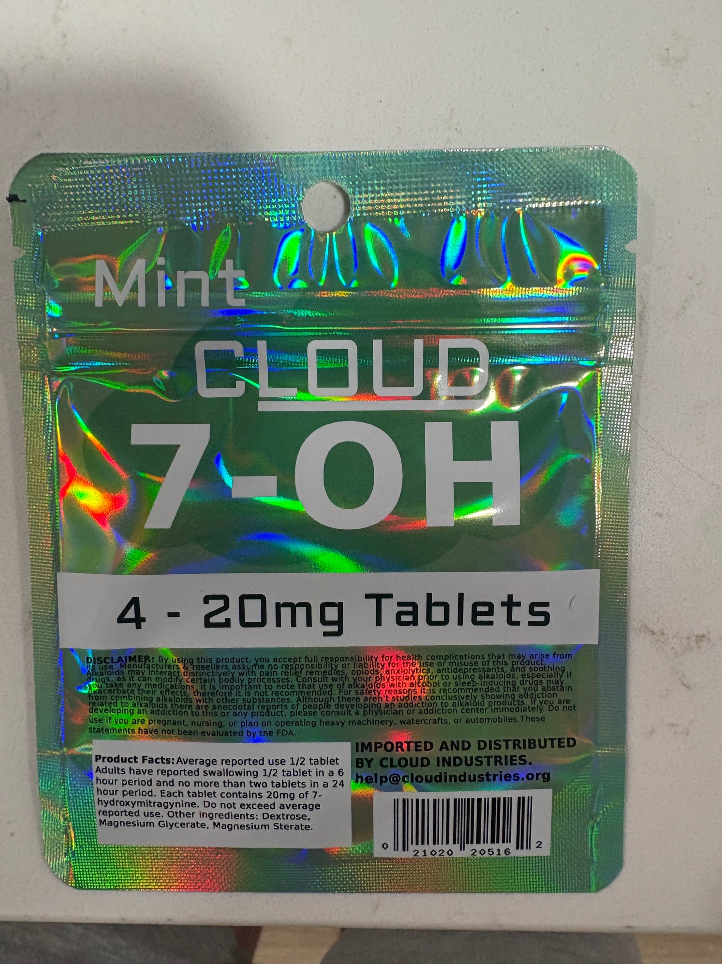 (While supplies last) 7 OH Tablets