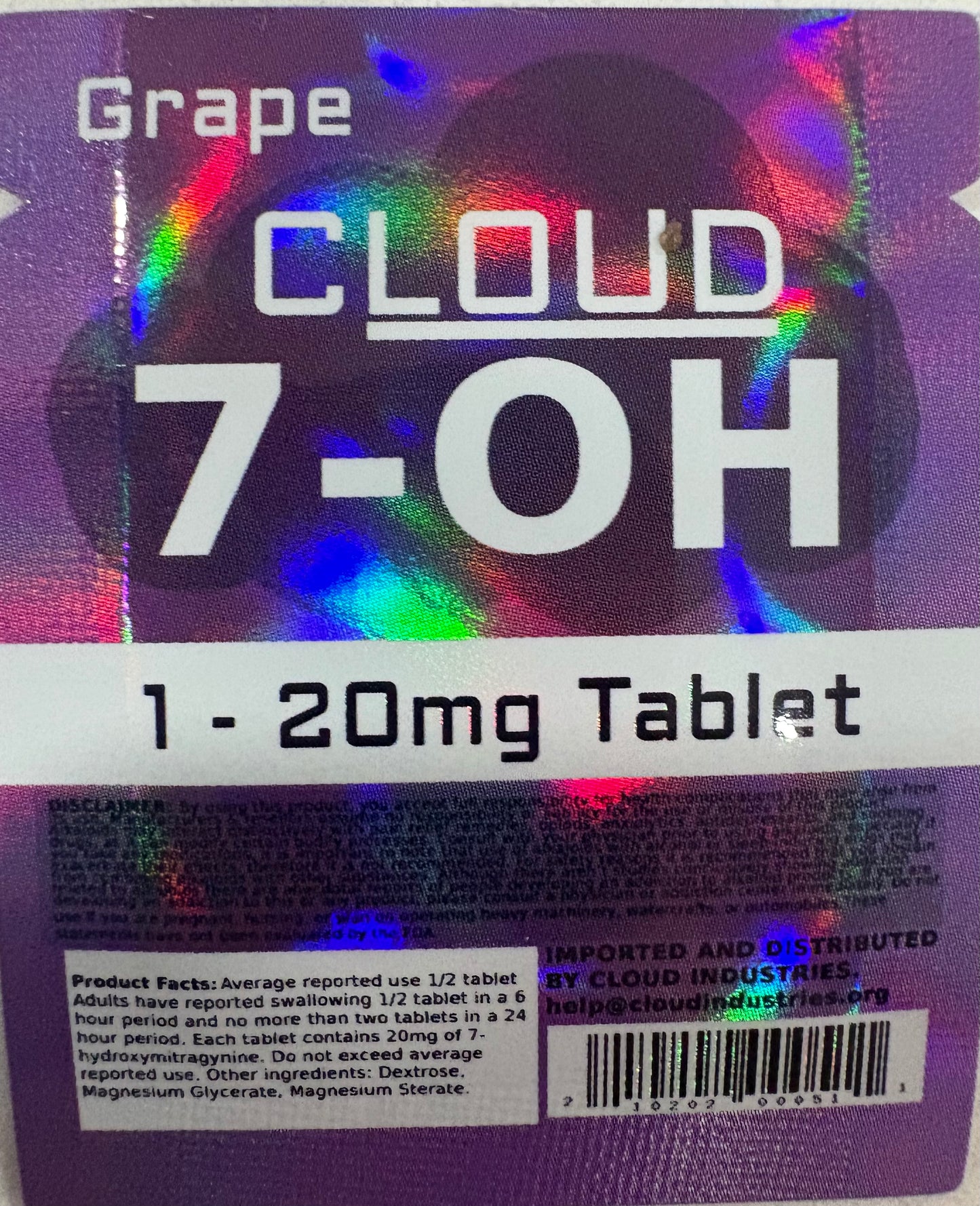 (While supplies last) 7 OH Tablets