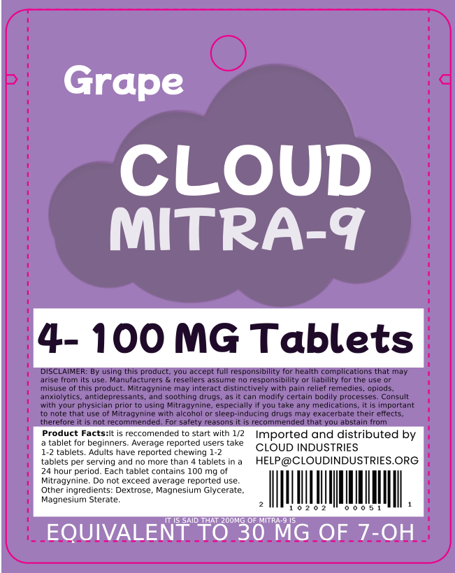 Premium Mitra-9 Tablets | 7-OH Alternative | Fully Compliant