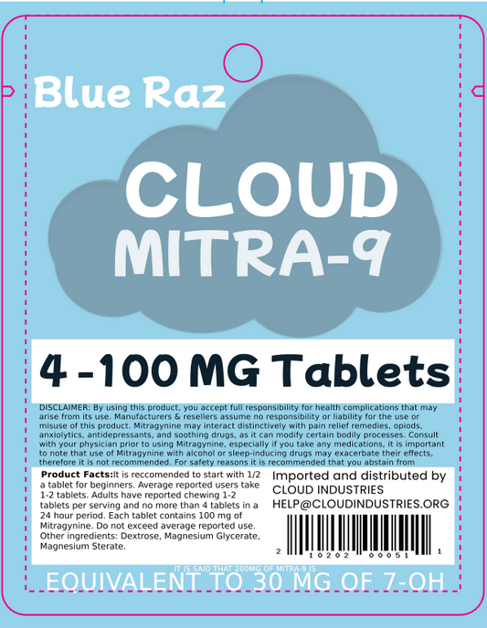Premium Mitra-9 Tablets | 7-OH Alternative | Fully Compliant